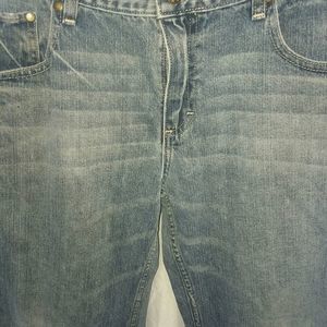 Urban Pipeline youth16 husky jeans blue denim relaxed fit light wash 5 pocket